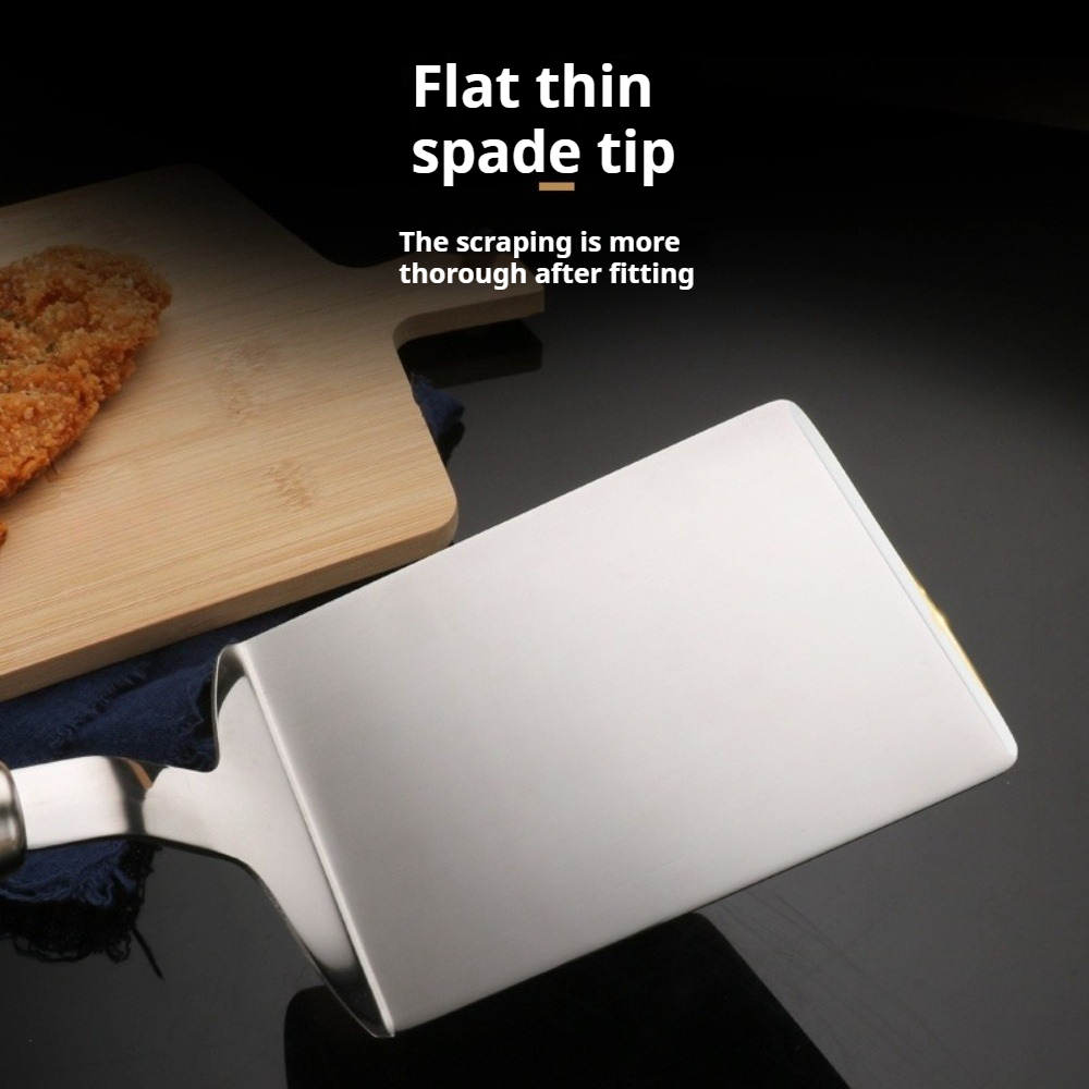 Spatula Baja Tahan Karat denga - Okonomiyaki Spatula ulasan dan harga