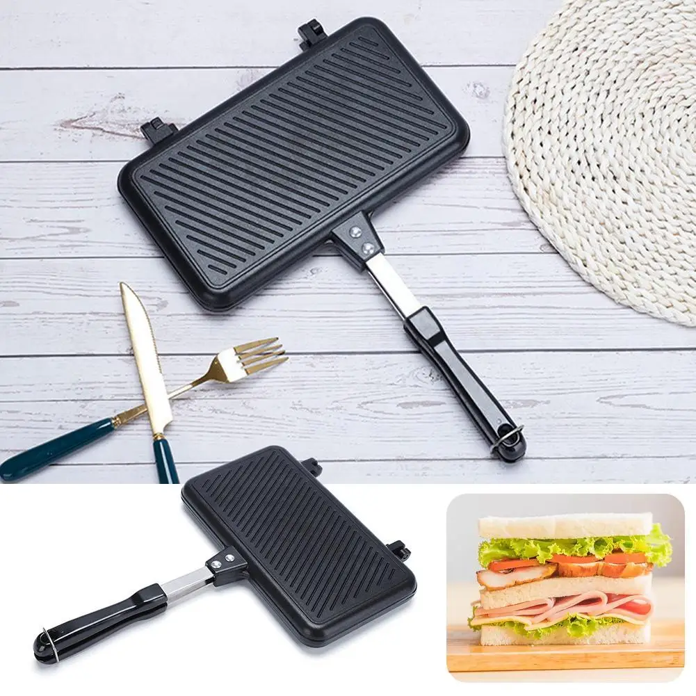 Wajan penggorengan dua sisi, a - Mini Pancake Griddle ulasan dan harga