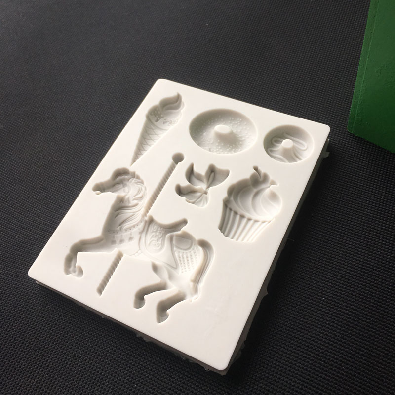 Trojan Horse Es Krim Donat Sil - Donut Mold Silicone ulasan dan harga