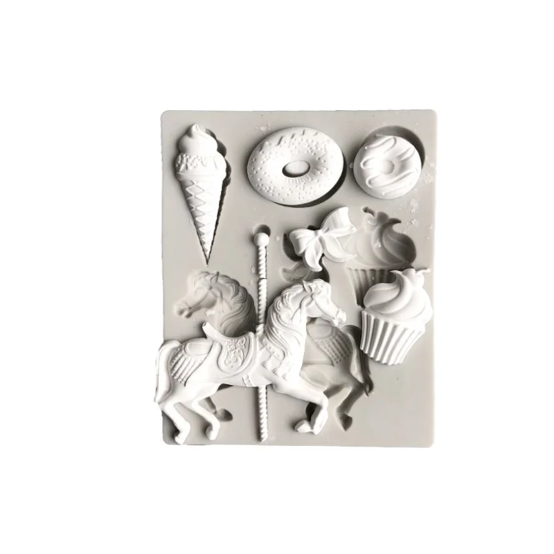 Trojan Horse Es Krim Donat Sil - Donut Mold Silicone ulasan dan harga