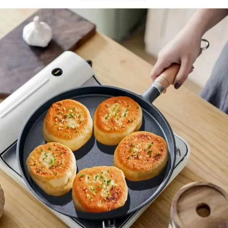 Wajan Penggorengan Besi Cor 26 - Mini Pancake Griddle ulasan dan harga