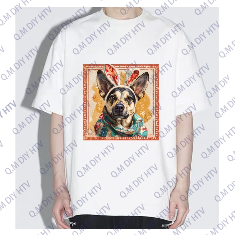 Sticker transfer panas motif a - Hot Dog Press ulasan dan harga