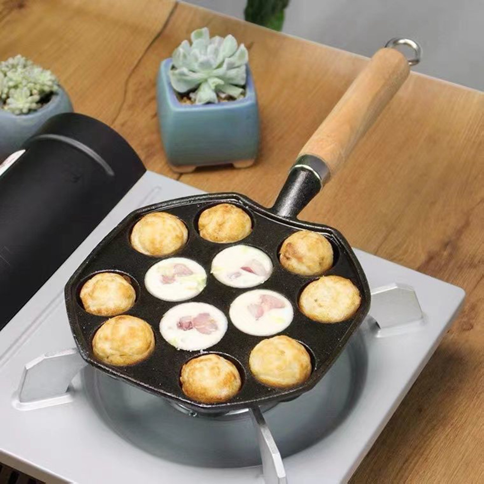 Panci Panggangan Takoyaki Muda - Takoyaki Grill Plate ulasan dan harga