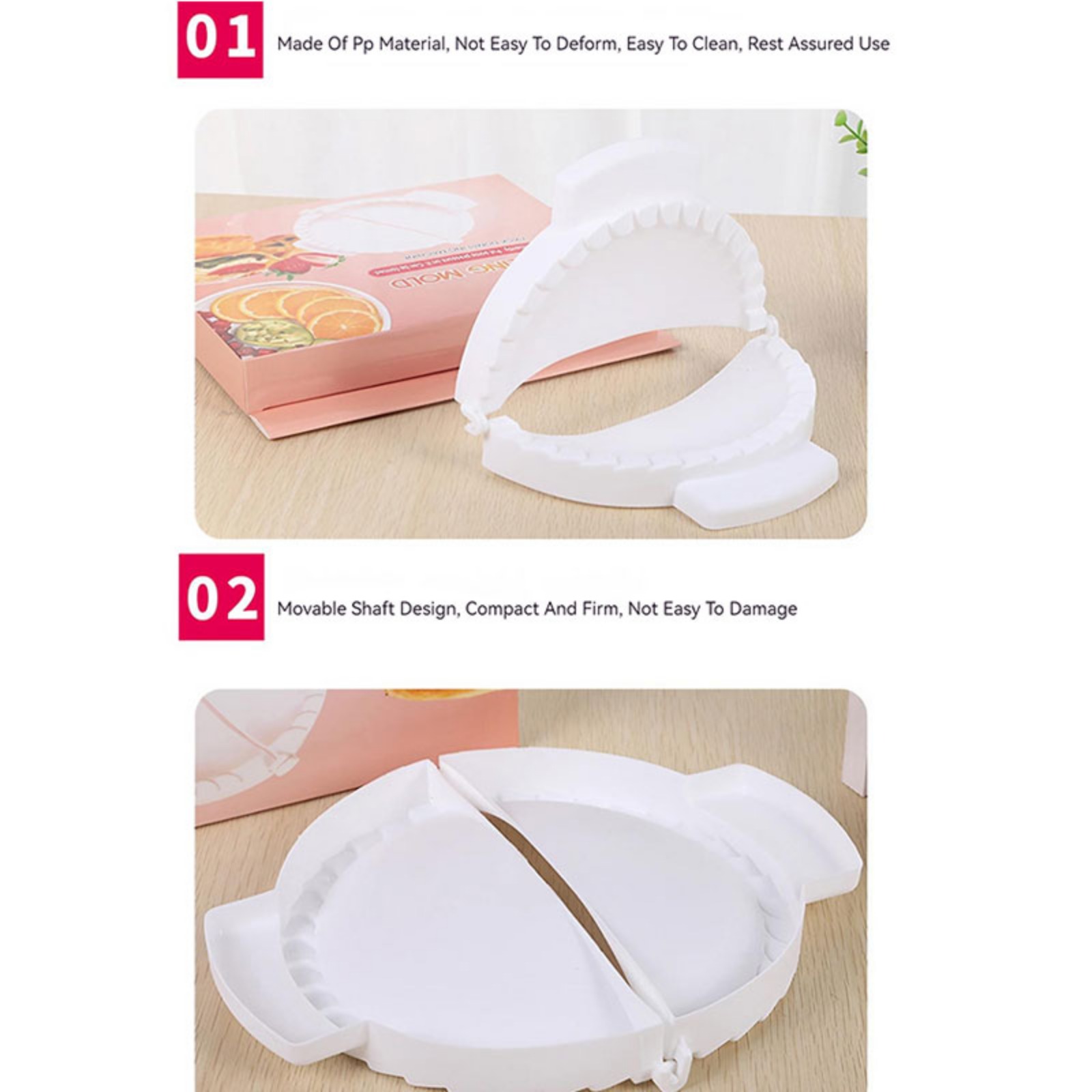 JJYY Upgrade Diy Cetakan Pangs - Dumpling Press Set ulasan dan harga