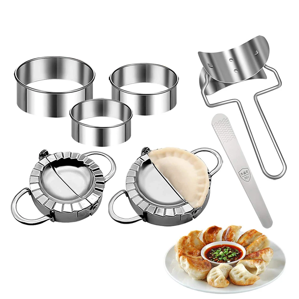 Cetakan pangsit baja tahan kar - Dumpling Press Set ulasan dan harga