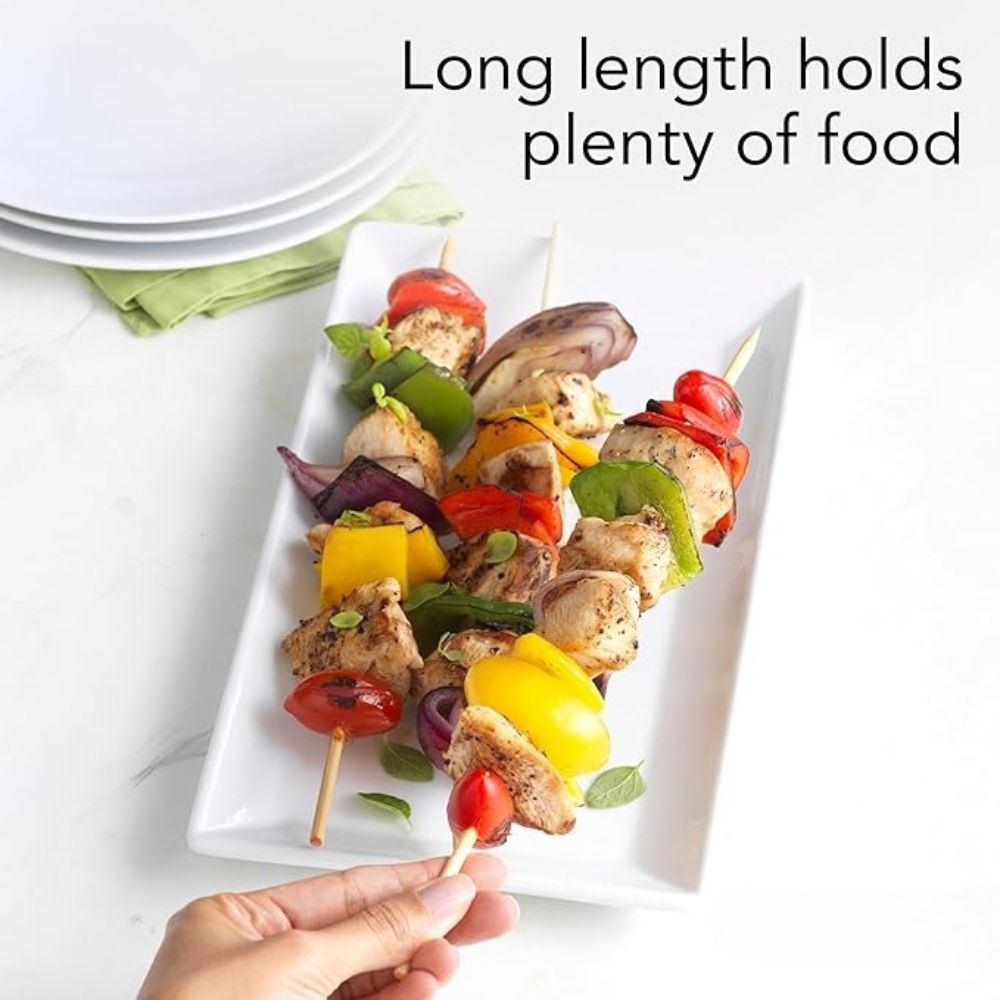 90-1350 Buah Tusuk Sate Bambu  - Corn Dog Stick ulasan dan harga
