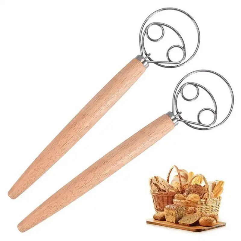 Pengocok Adonan Baja Tahan Kar - Danish Pancake Pan ulasan dan harga