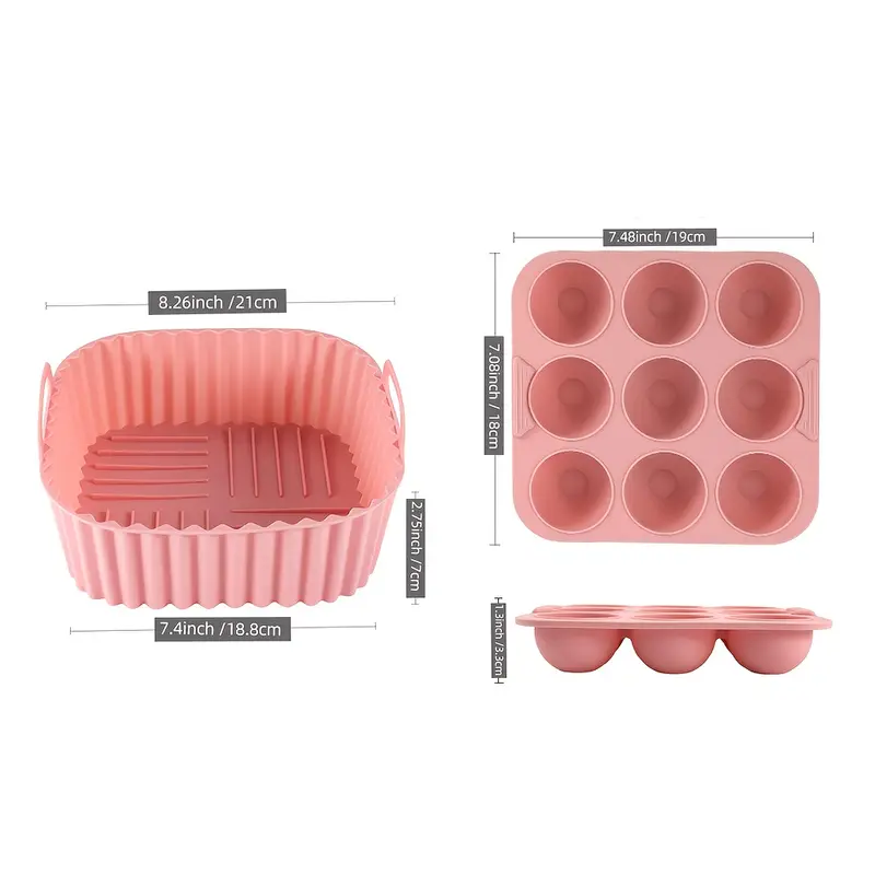 Satu Set 2 Buah Loyang Kue Sil - Donut Mold Silicone ulasan dan harga