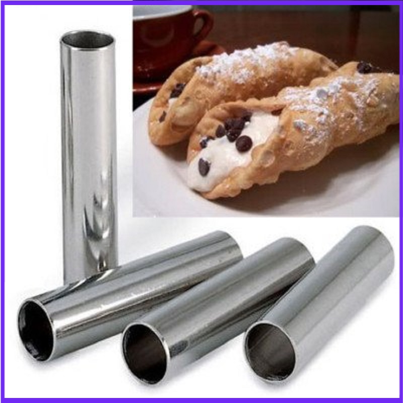 Bentuk Cannoli allumum, 4 tabu - Danish Pancake Pan ulasan dan harga