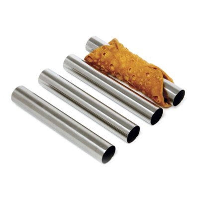 Bentuk Cannoli allumum, 4 tabu - Danish Pancake Pan ulasan dan harga