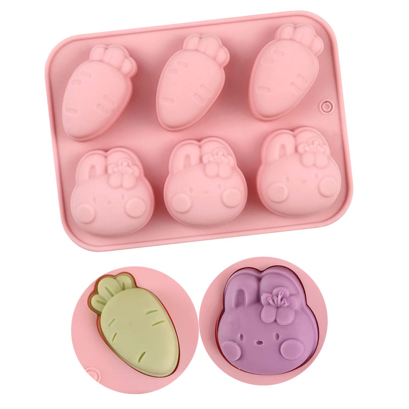 Cetakan Silikon Kartun Kelinci - Bunny Cake Mold ulasan dan harga