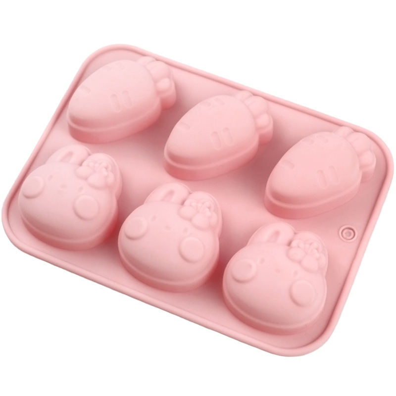Cetakan Silikon Kartun Kelinci - Bunny Cake Mold ulasan dan harga
