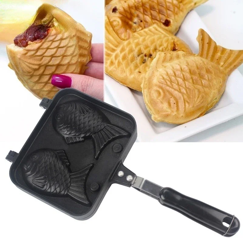 Dapur Jepang Taiyaki Ikan Gand - Egg Waffle Pan ulasan dan harga