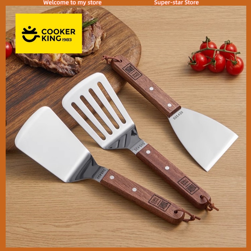 COOKER KING Spatula & Pengikis - Okonomiyaki Spatula ulasan dan harga