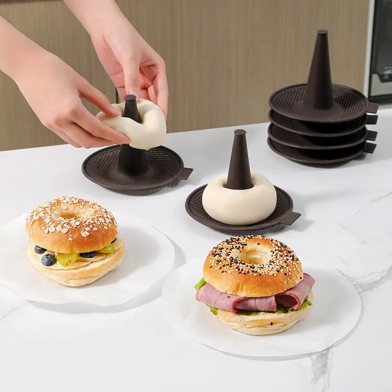 6 buah Set cetakan silikon ala - Donut Mold Silicone ulasan dan harga