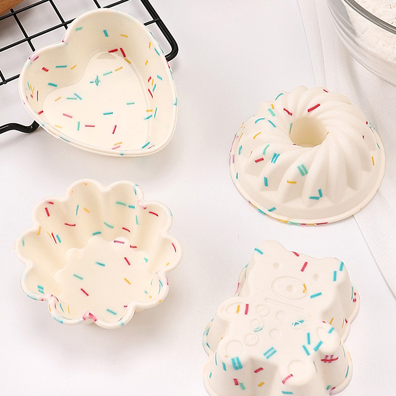 4 buah Muffin donat Cupcake Li - Donut Mold Silicone ulasan dan harga
