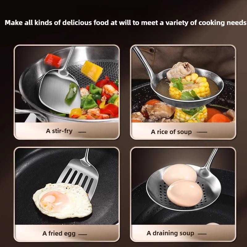 Spatula Wok Stainless Steel, P - Okonomiyaki Spatula ulasan dan harga