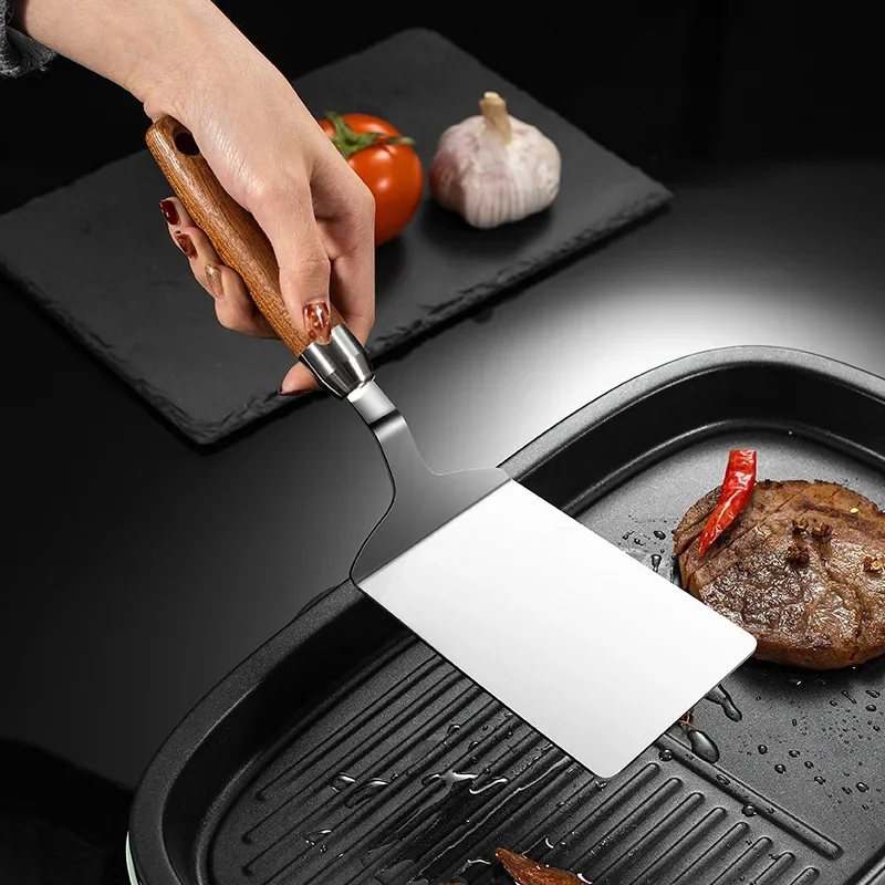 Spatula Memasak Steak Kepala P - Okonomiyaki Spatula ulasan dan harga