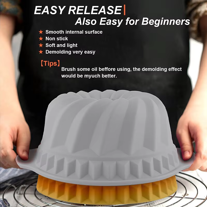 Loyang Kue Bergalur Silikon Lo - Donut Mold Silicone ulasan dan harga