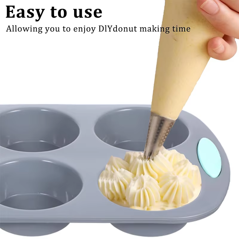 Loyang Kue Bergalur Silikon Lo - Donut Mold Silicone ulasan dan harga